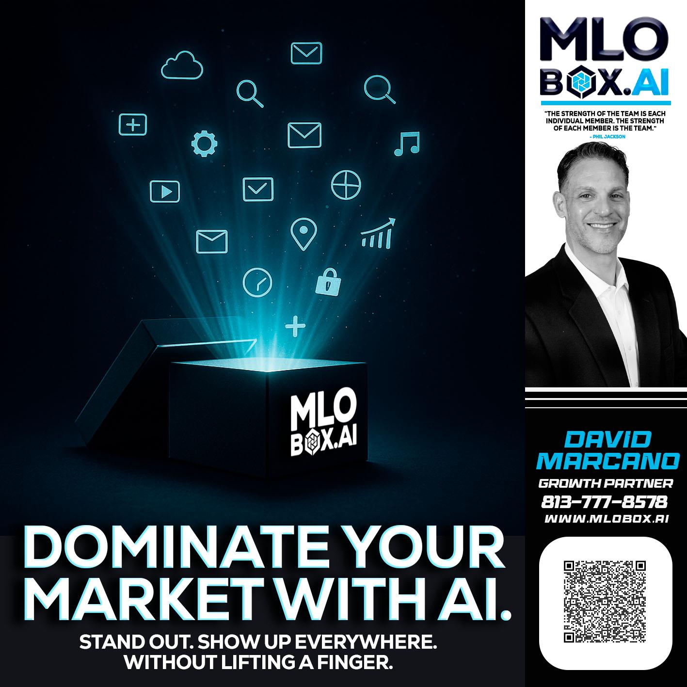 DOMINATE YOUR - David Marcano -Branch Manger/Sr. Loan Originator