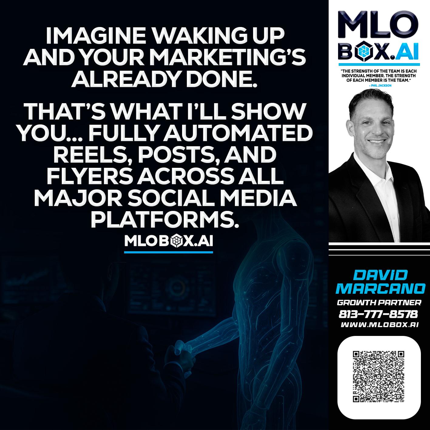 IMAGINE - David Marcano -Branch Manger/Sr. Loan Originator
