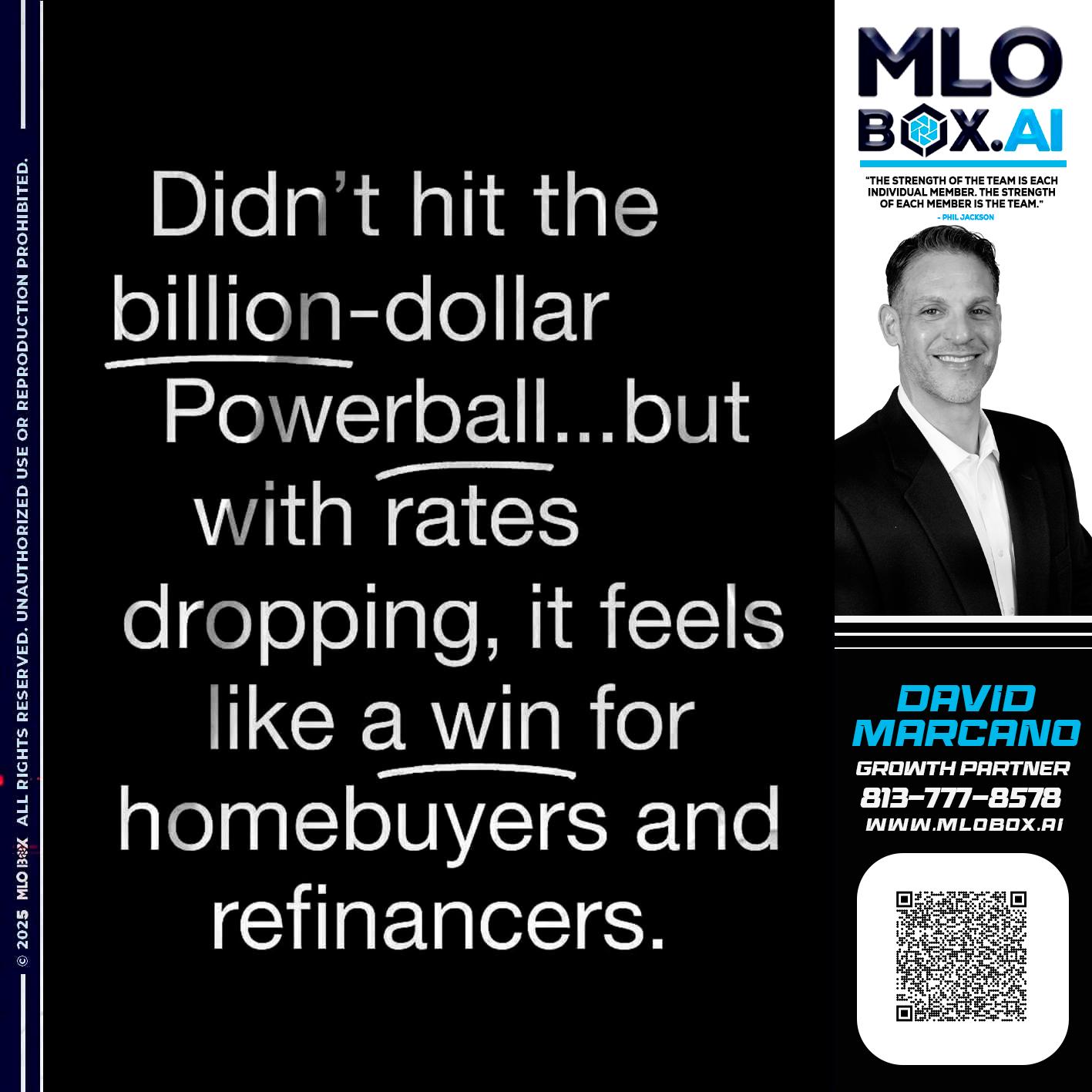 DIDNT HIT - David Marcano -Branch Manger/Sr. Loan Originator