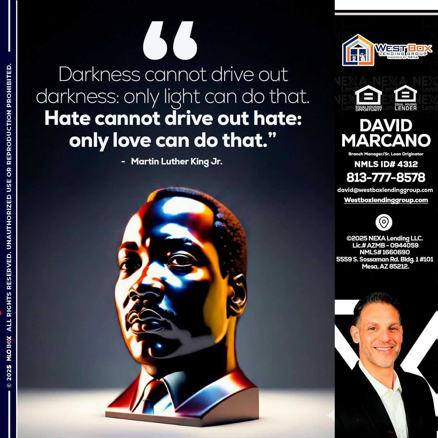 MLK 2026 - David Marcano -Branch Manager/Sr. Loan Originator