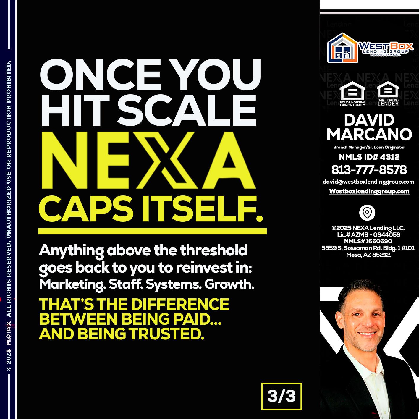 3 OF 3 - David Marcano -Branch Manager/Sr. Loan Originator
