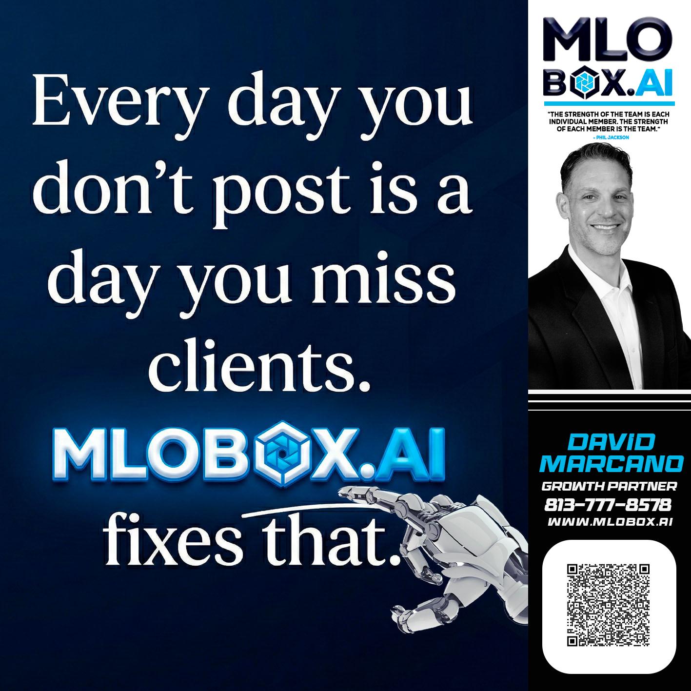 everyday - David Marcano -Branch Manager/Sr. Loan Originator