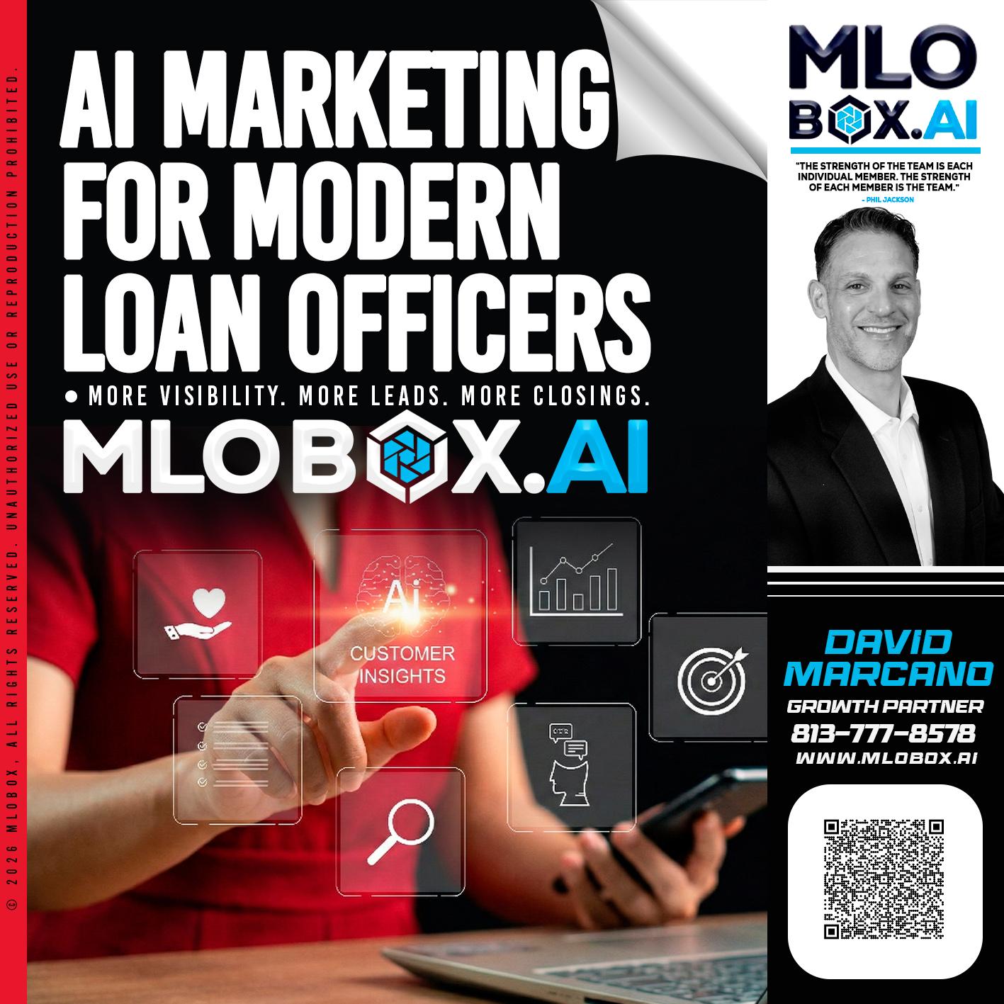 AI MARKETING - David Marcano -Branch Manager/Sr. Loan Originator