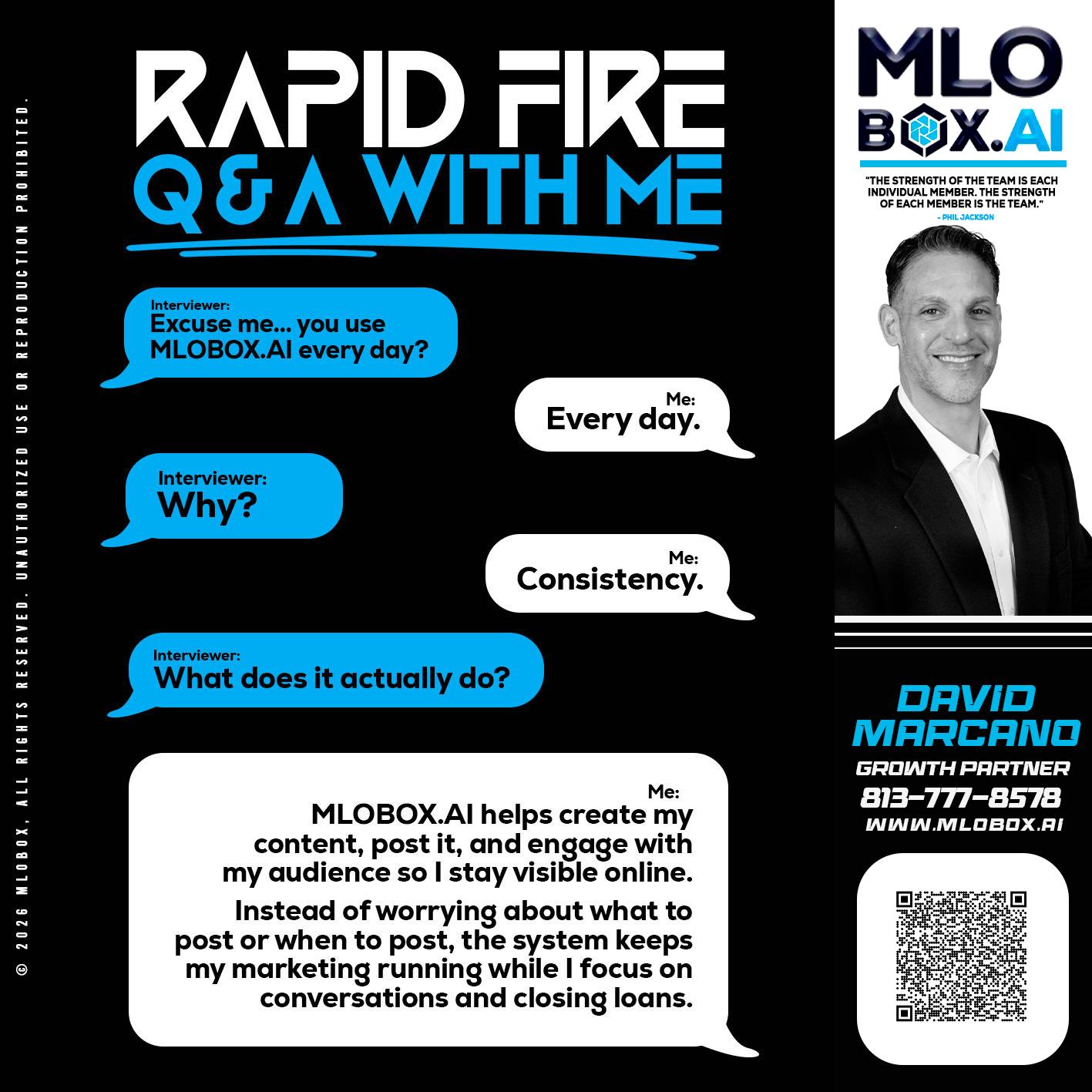 RAPID Q&A - David Marcano -Branch Manager/Sr. Loan Originator