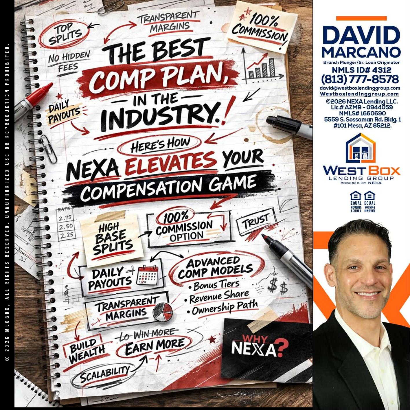 THE BEST COMP - David Marcano -Branch Manager/Sr. Loan Originator