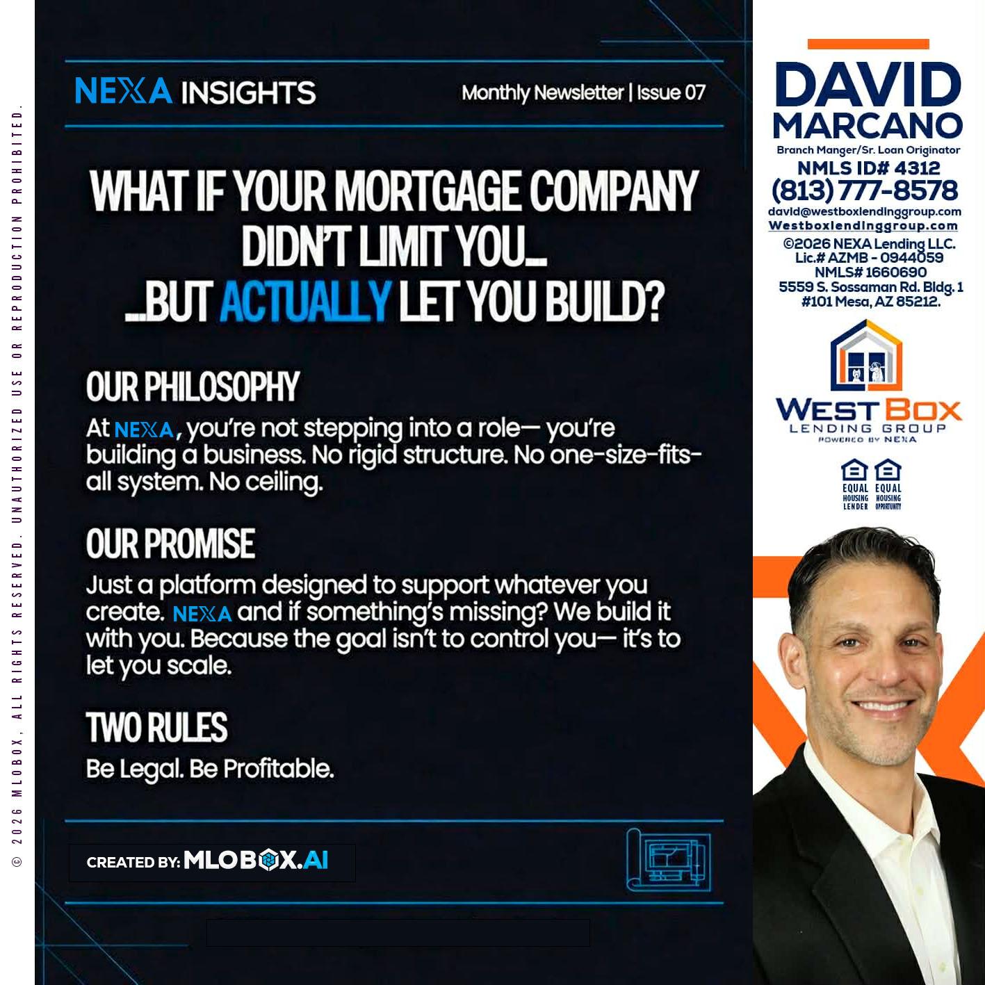 NEXA INSIGHTS - David Marcano -Branch Manager/Sr. Loan Originator