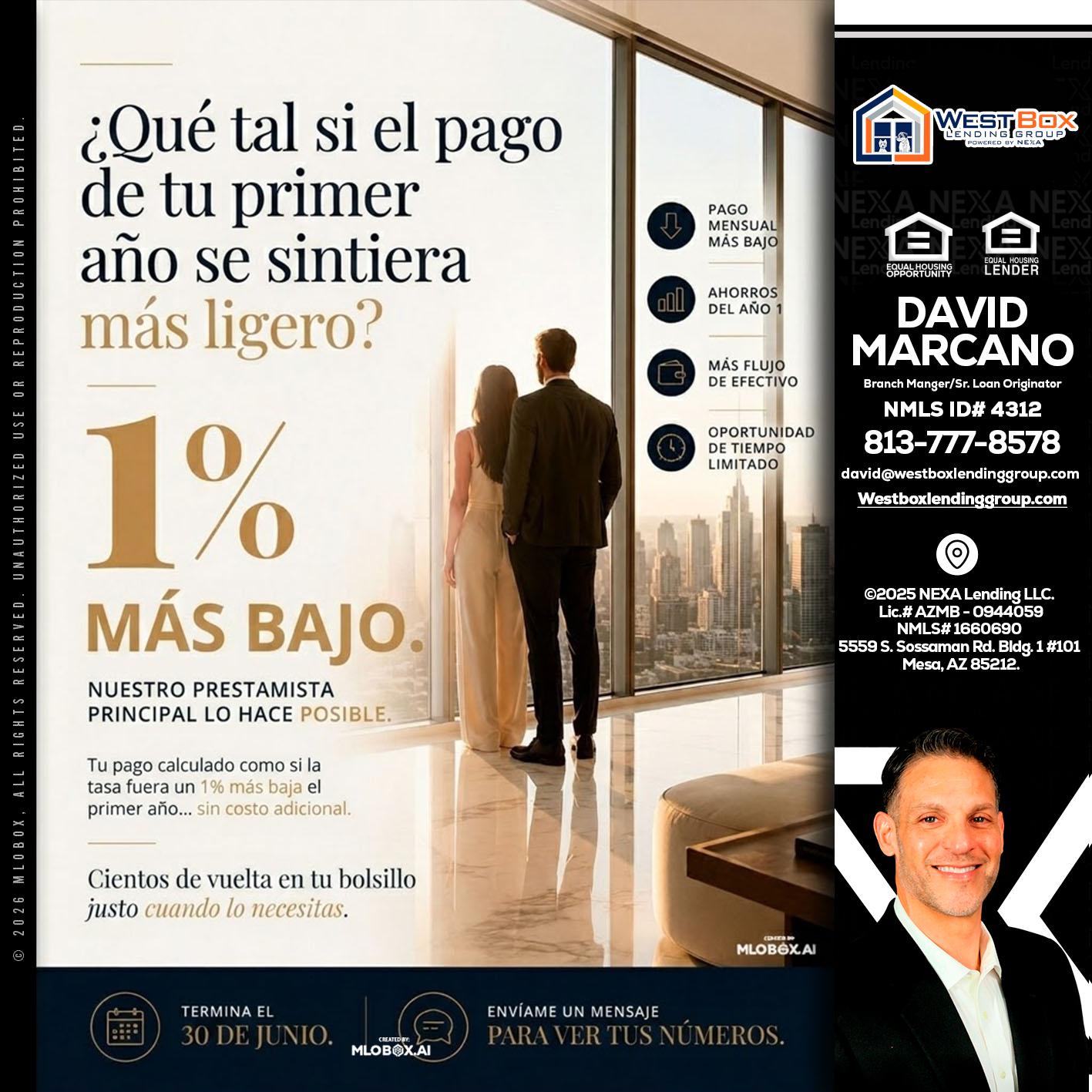 que tal si - David Marcano -Branch Manager/Sr. Loan Originator