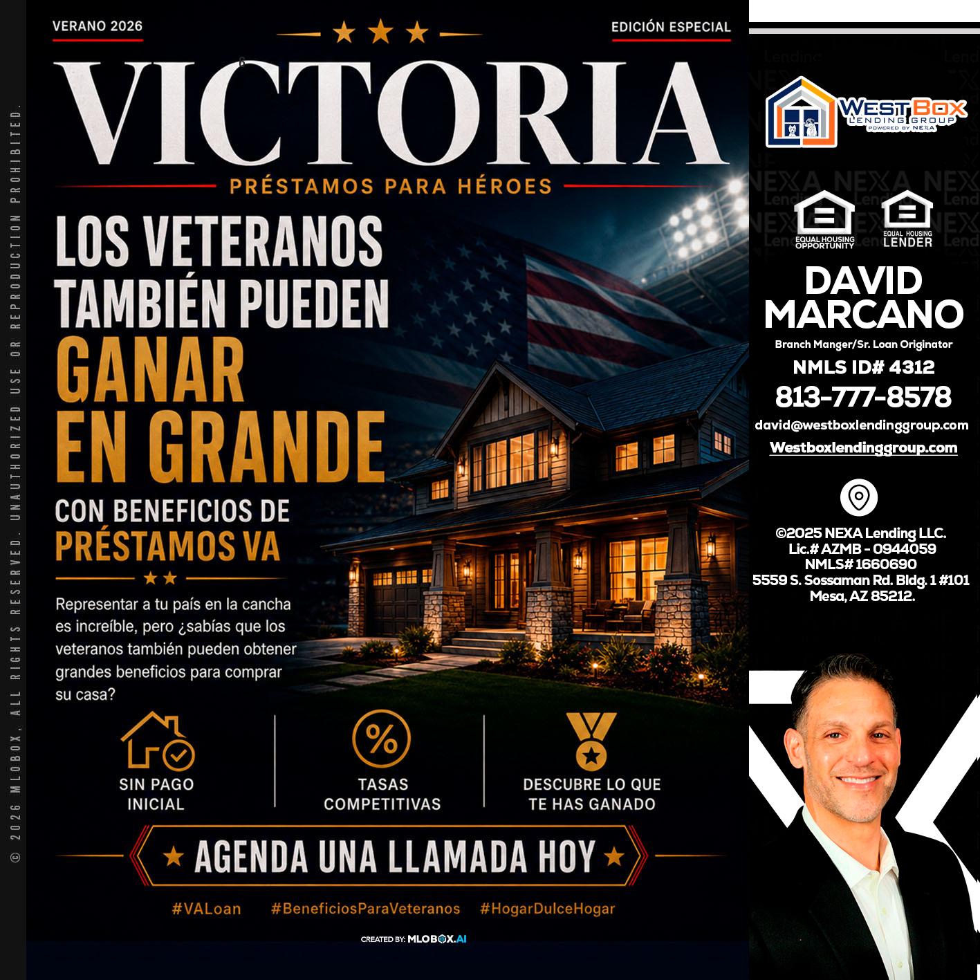 VICTORIA - David Marcano -Branch Manager/Sr. Loan Originator