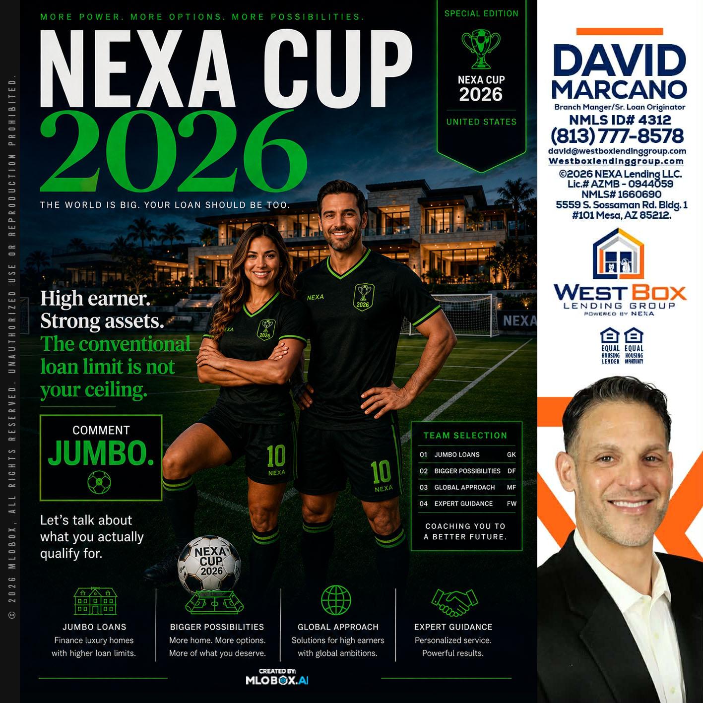 NEXA CUP 2026 - David Marcano -Branch Manager/Sr. Loan Originator