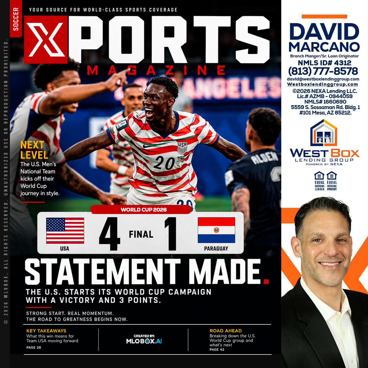 XPORTS - David Marcano -Branch Manager/Sr. Loan Originator