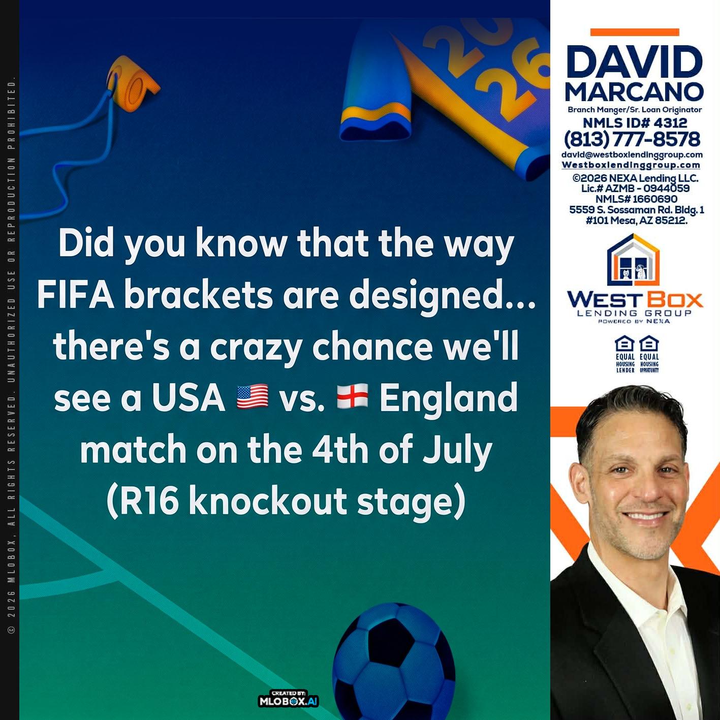 did you know? - David Marcano -Branch Manager/Sr. Loan Originator
