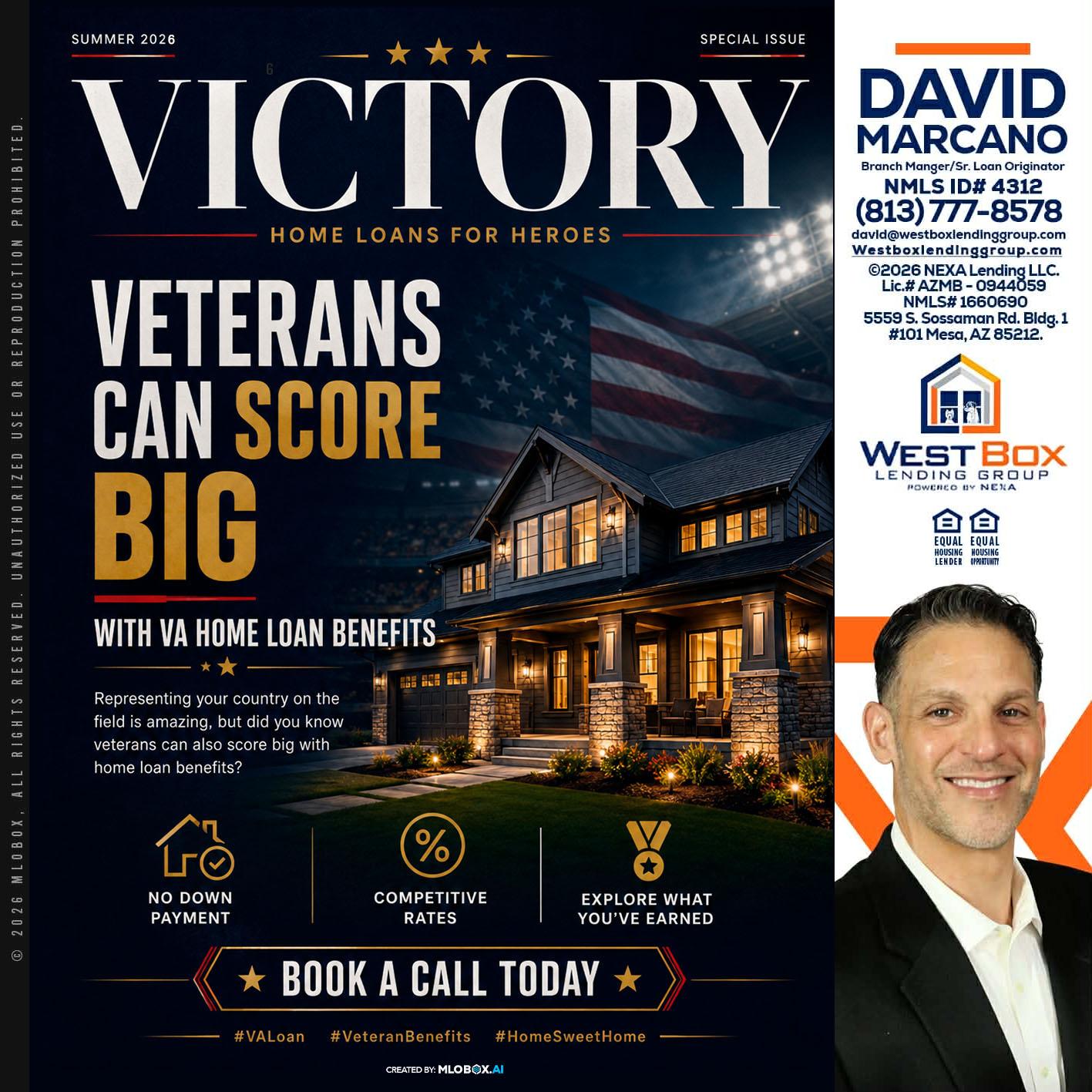 VICTORY - David Marcano -Branch Manager/Sr. Loan Originator