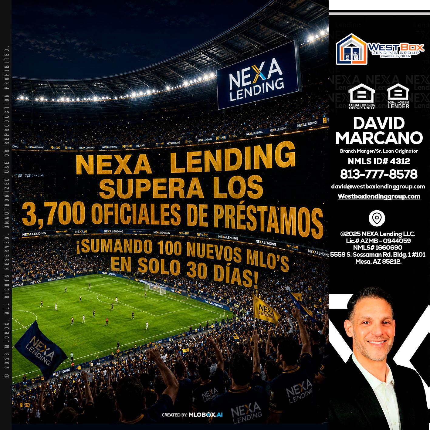 NEXA SUPERA - David Marcano -Branch Manager/Sr. Loan Originator