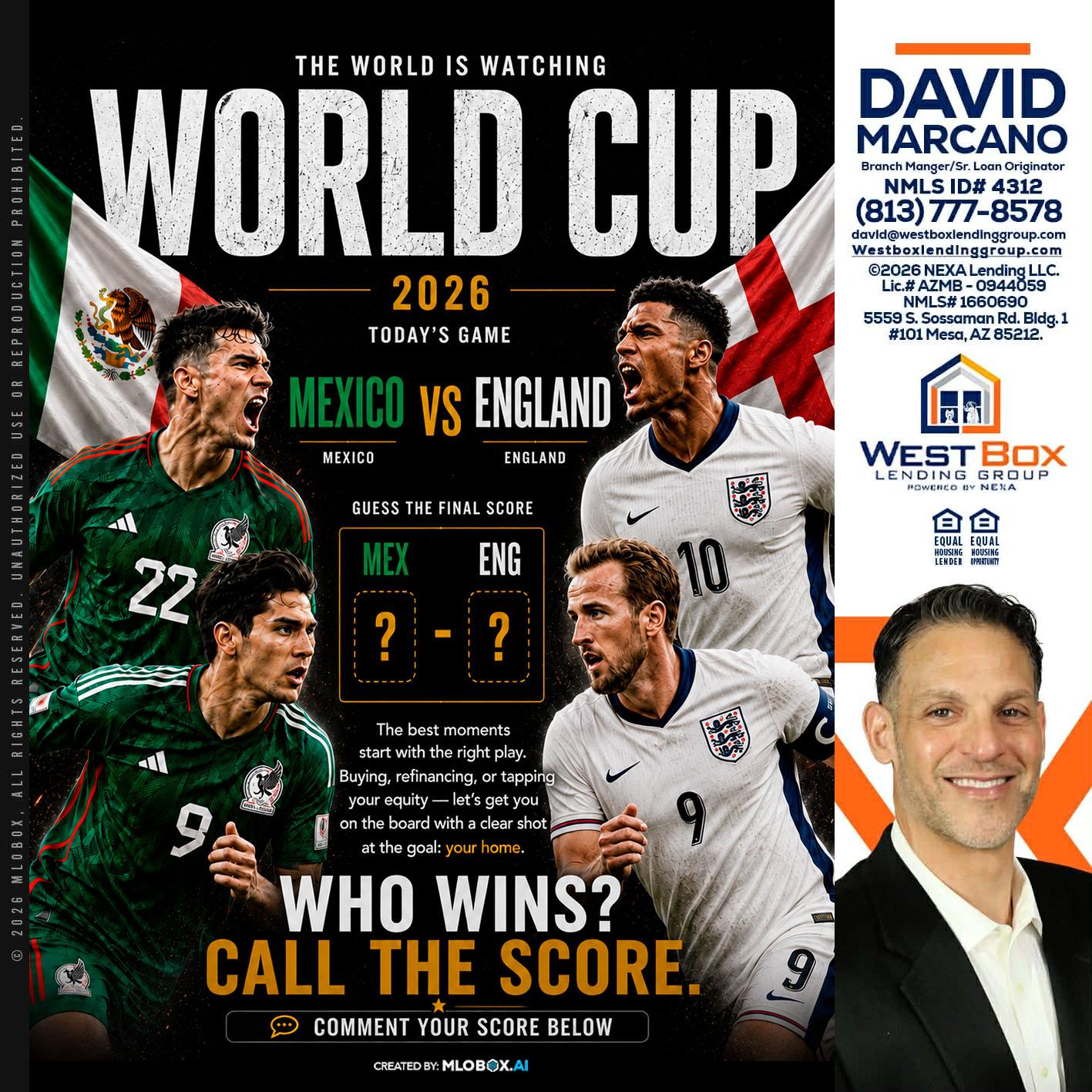 WHO'S WIN - David Marcano -Branch Manager/Sr. Loan Originator