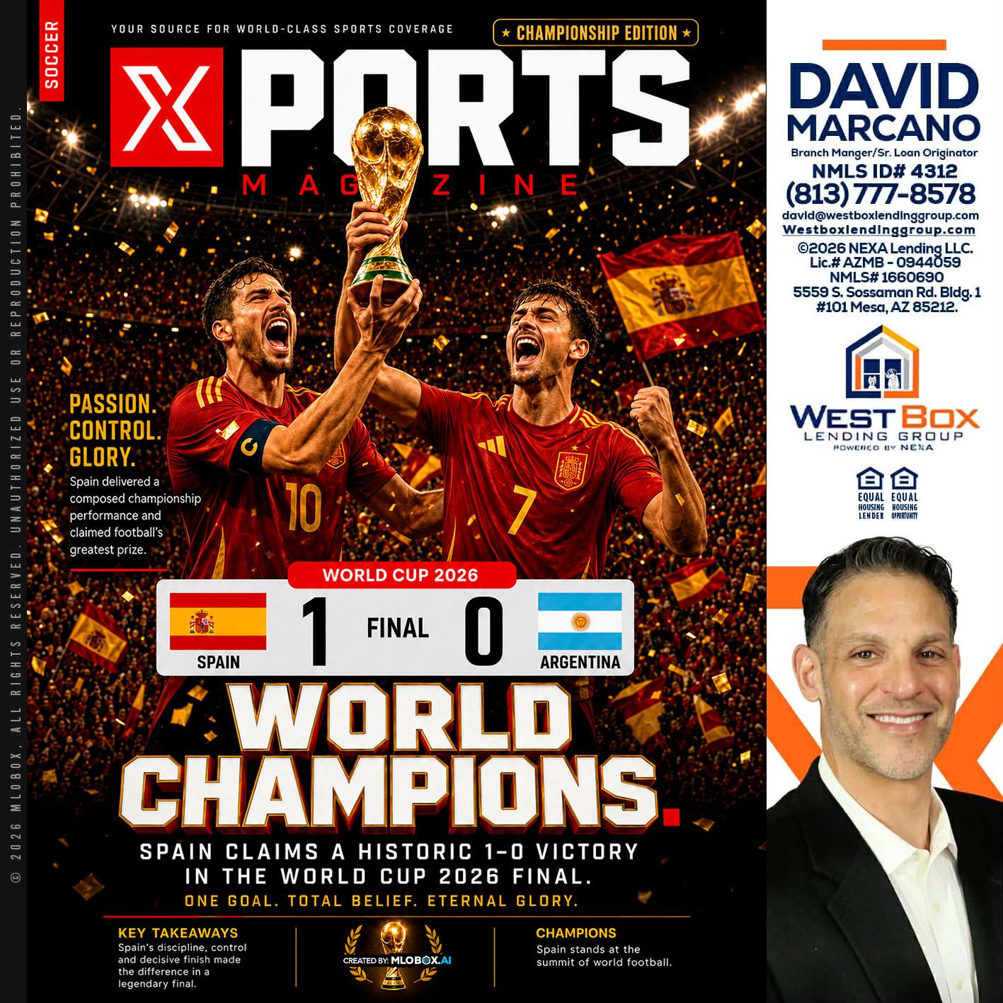 SPAIN CHAMPION - David Marcano -Branch Manager/Sr. Loan Originator