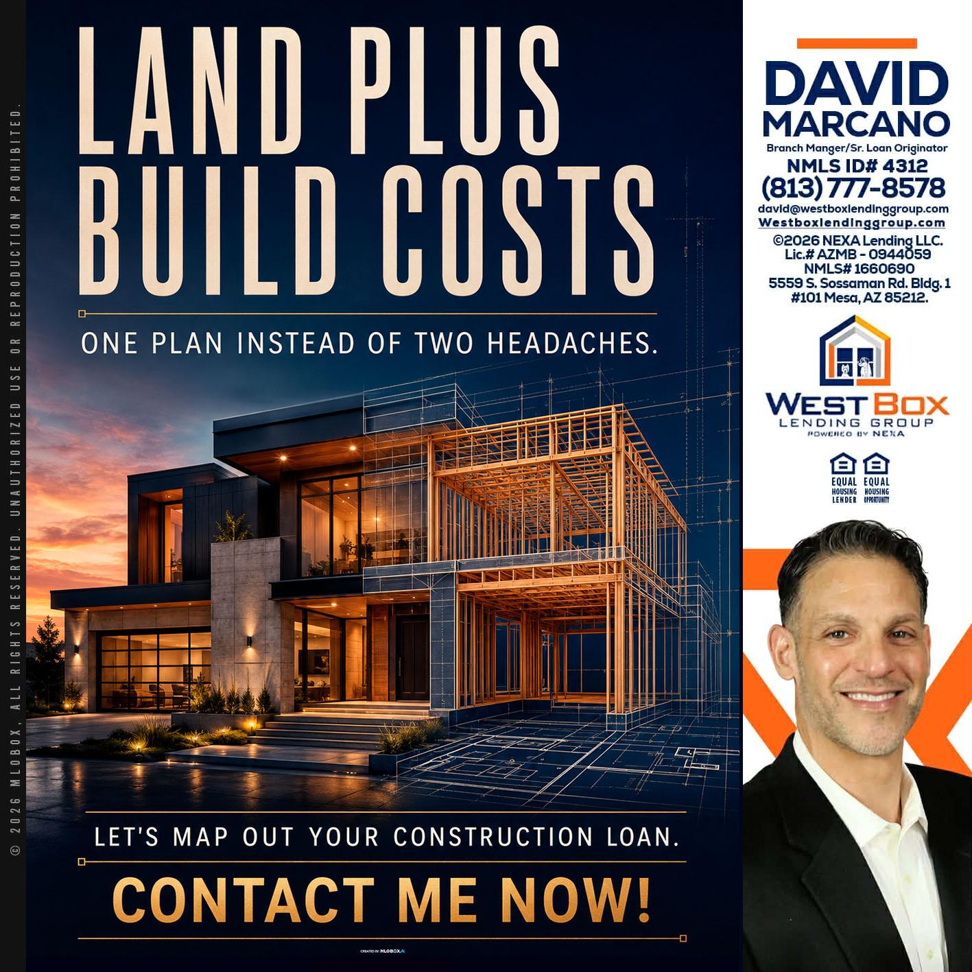 LAND PLUS - David Marcano -Branch Manager/Sr. Loan Originator