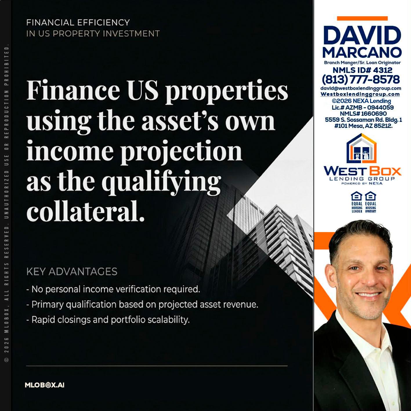 finance US - David Marcano -Branch Manager/Sr. Loan Originator