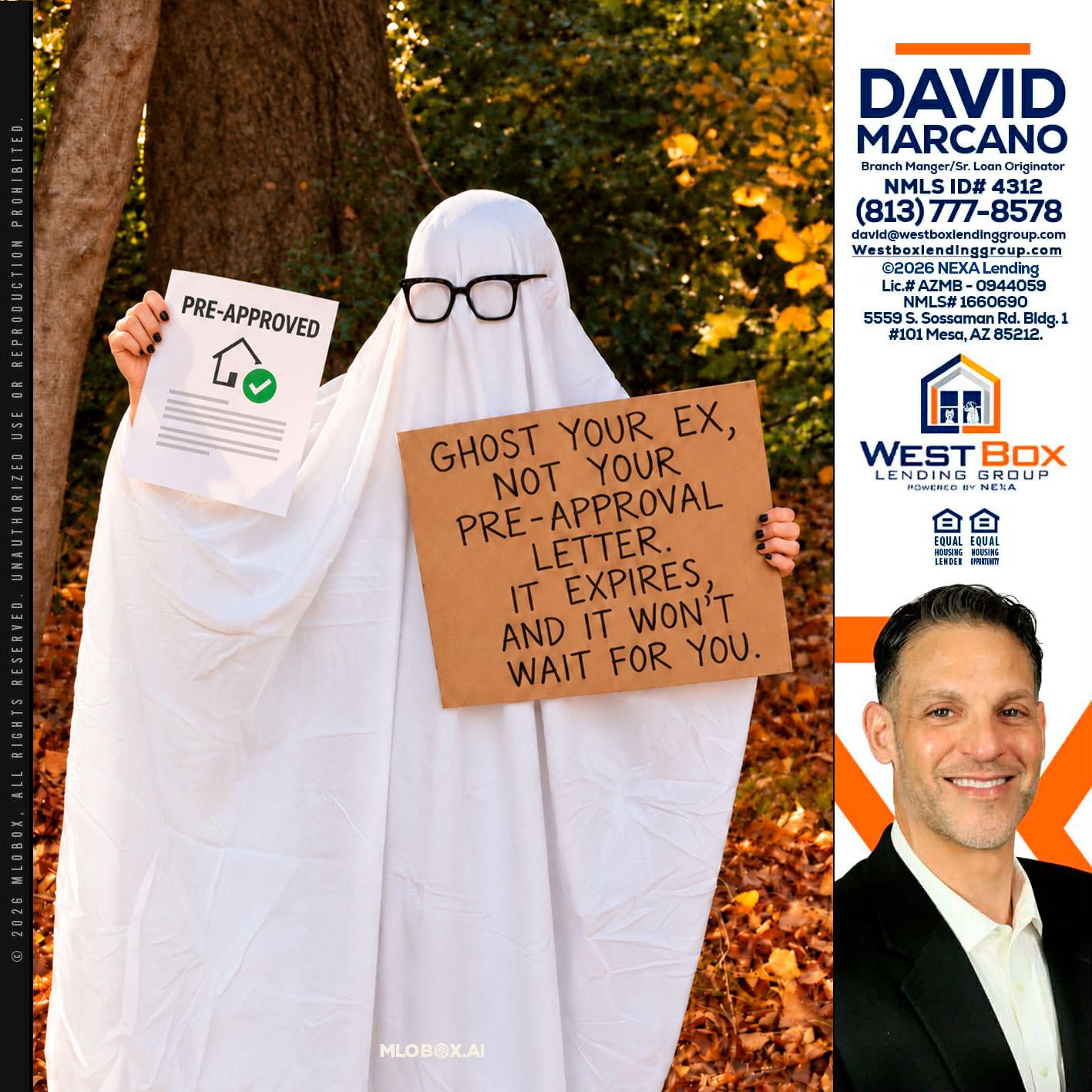 ghost you ex - David Marcano -Branch Manager/Sr. Loan Originator