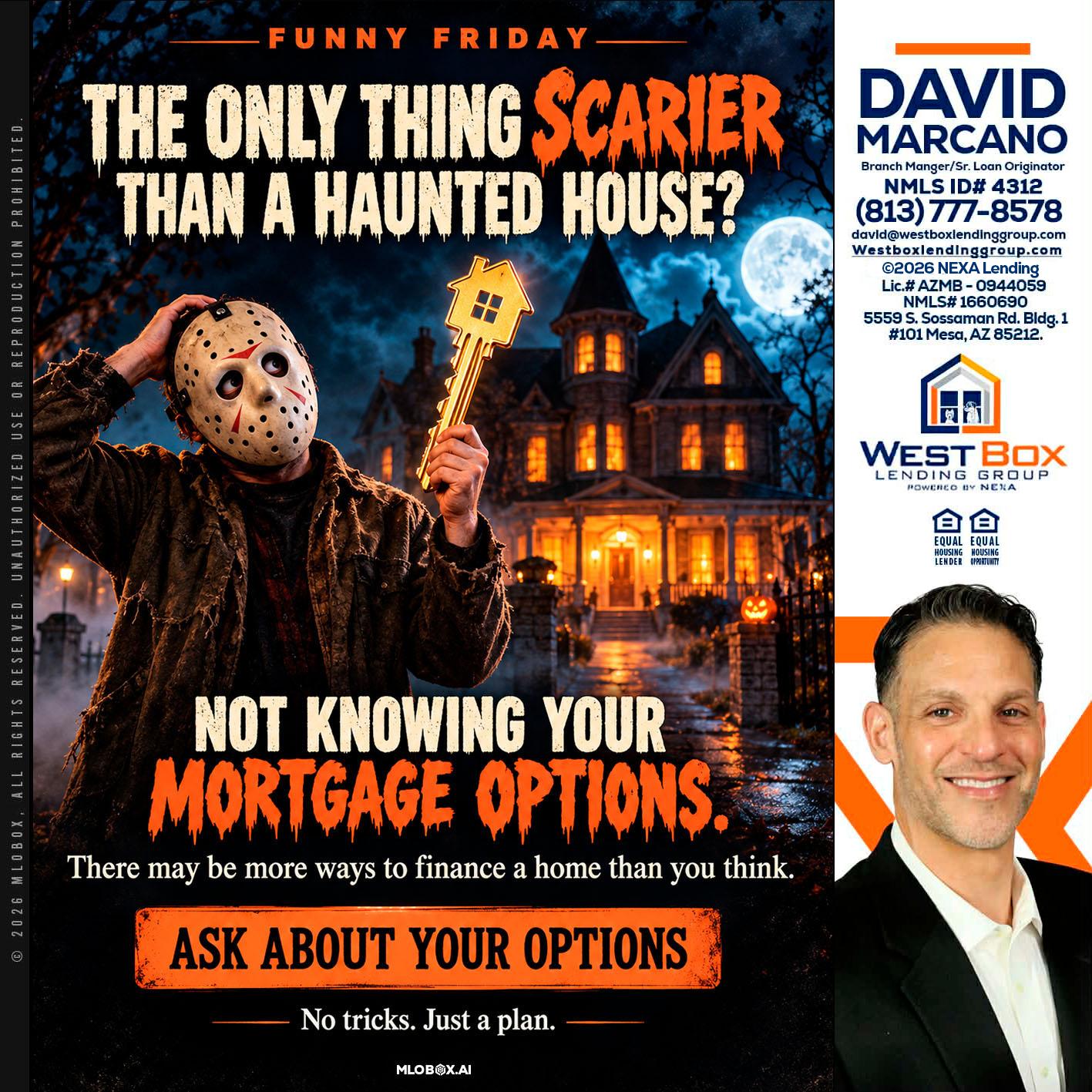 FUNNY FRIDAY - David Marcano -Branch Manager/Sr. Loan Originator